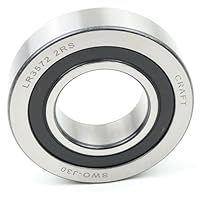 Parts and Parts Laufrolle LR3572 2RS 35x72x17mm, einreihige Laufrolle, für höhere Drehzahlen, ideal für industrielle Anwendungen