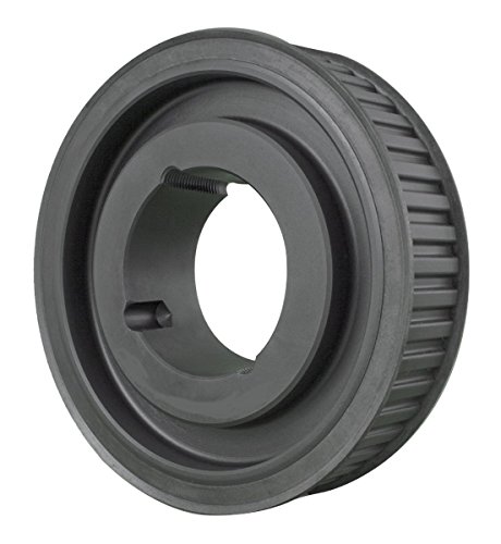 36H150TL.1610 Ametric® Inch Steel ANSI Timing Pulley with Flange, 1/2