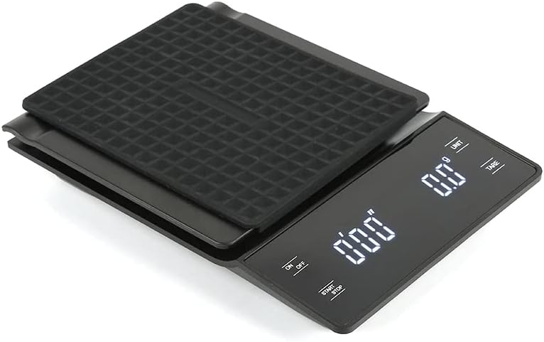 Digital Kitchen Scales Electronic LED Kitchen Scale Portable Digital Coffee with Timer High Precision Display Household Measuring Balance Weight Tools