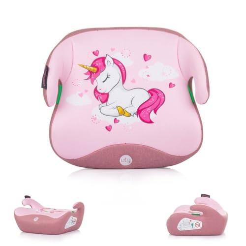 Chipolino seggiolino bambini i-Size Uty (125-150cm) gr. 3 rivestimento lavabile, colori:rosa