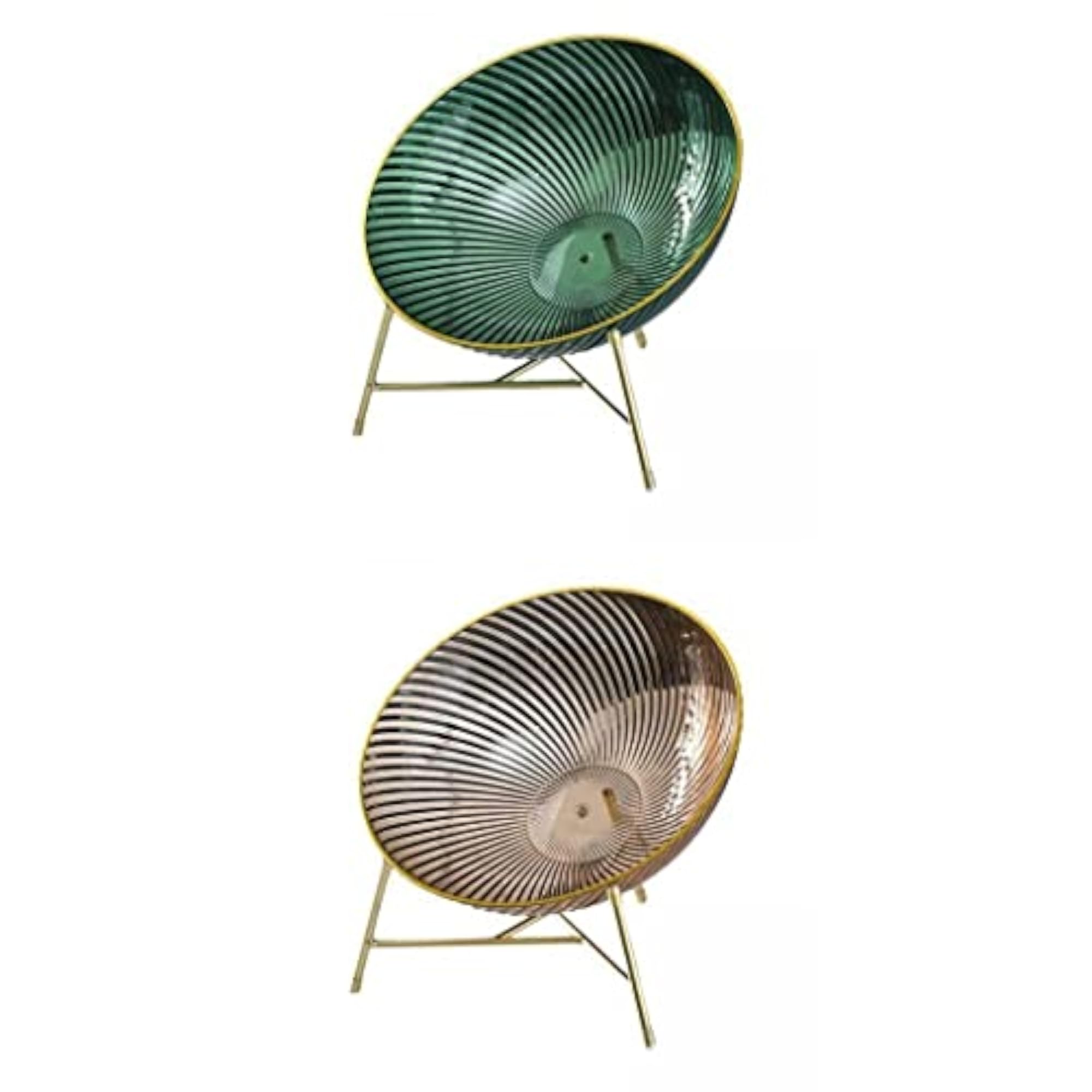 2 PCS Fruit Bowl Storage Tray Snack Candy Dish