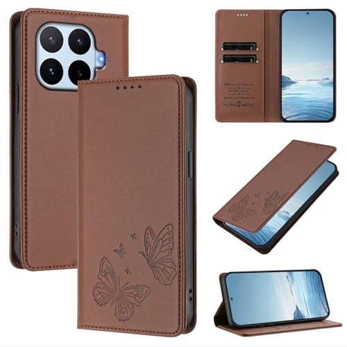 �X�}�z�P�[�X �Ή��@�� for Xiaomi 17T �X�}�z�P�[�X�y�J�[�h�z���_�[�E�E�H���b�g�E�}�O�l�b�g�o�b�N���E�t���b�v�E�X�^���h�@�\�t���zBrown