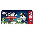 Felix Naturally Delicious Countryside Selection in Jelly Wet Cat Food, 40x80 g (Pack of 1)
