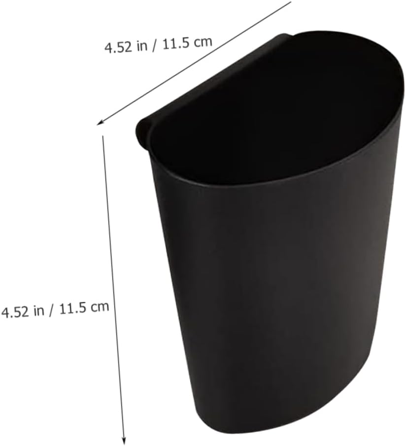 4 Pack Plastic Hanging Baskets for Cart Storage Organization