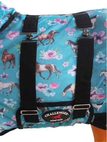 Image of Challenger Miniature Weanling Donkey Pony Horse Foal Summer Fly Sheet Horses 51836