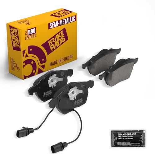 Metrix Premium Chassis Parts Front Brake Pad Set D840 Fits Audi A4, A6