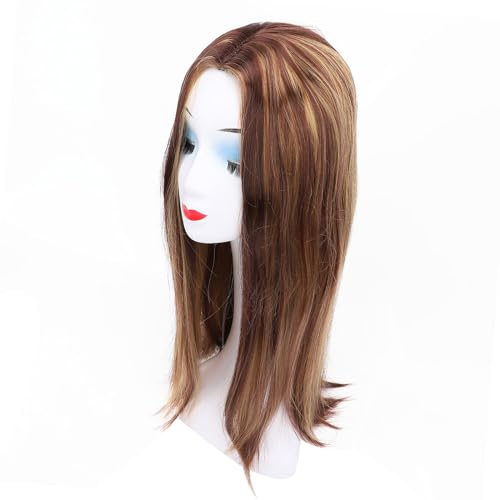 Perruque synthétique longue lisse pour un changement de look rapide et naturel