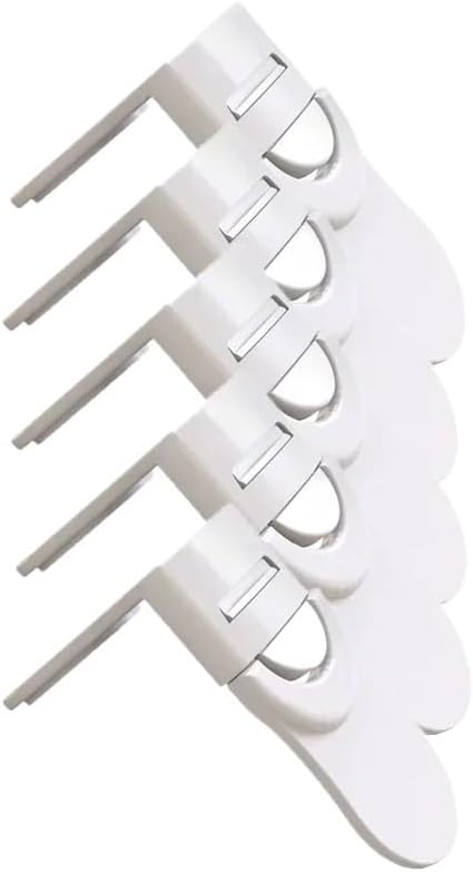 Safety Drawer Lock Security Protection Anti-Pinching Hand Cabinet Drawer Lockers Safety Accessories Buckle for(5 pieces)
