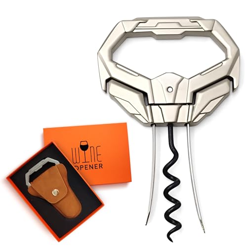 Ah So Wine Opener for Vintage Bottles - Professional Two-Prong Cork Puller