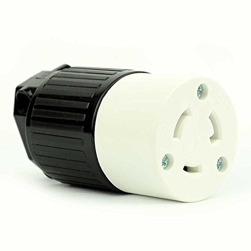 Superior Electric YGA018F Twist Lock Electrical Receptacle 3 Wire, 20 Amps, 125V, NEMA L5-20R