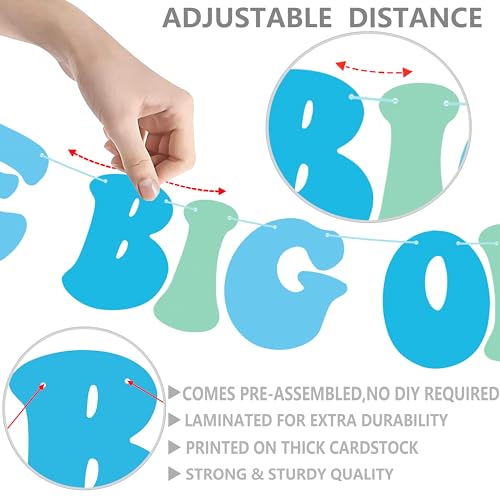 Image of The Big One Banner Surfing 1st Birthday Party Decorations Surfing Surfboard Theme First Birthday Decorations for Baby Boys Summer Beach Surf Party Supplies