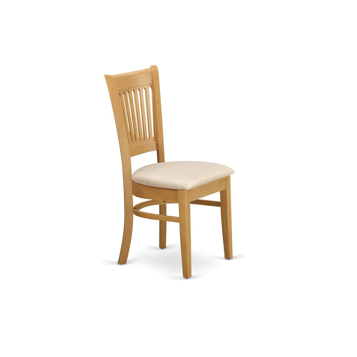 East West Furniture Set Da Cucina In Rovere – Tavolo Quadrato + 4 Sedie – Legno Massello Asiatico - 2