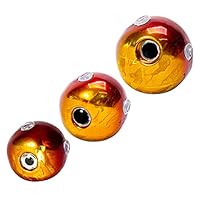 Amazon | 3個セット タイラバ タングステン 鯛ラバ 120g オレンジ