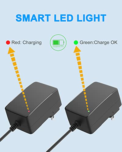 Charger for Razor Electric Scooter MX350, Dirt Bike, MX400, E100, E200, E300, Pocket Mod, Sports Mod and Quad Dirt Bike Battery Charger Power Supply Cord - Thumbnail 5