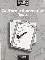 Reading Summative Tests Level 2: Houghton Mifflin Reading California 0618160132 Book Cover