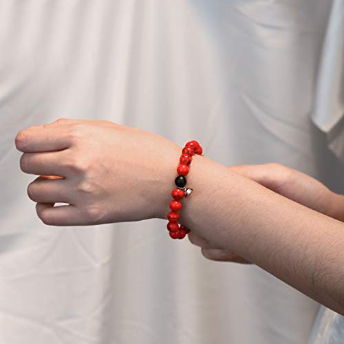 Kingsin Best Friend Bracelets Couples Bracelets Matching Relationship Friendship Distance Red Bracelet Couple Jewelry Gifts For Women Men Boyfriend Girlfriend Him His Hers Bf Gf Lover #TOP6