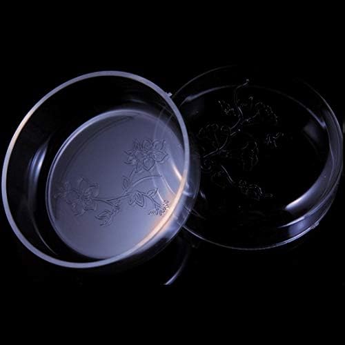 Aquarium Shrimp Feeding Dish Bowls, 2 Pieces, High Transparent Acrylic Material