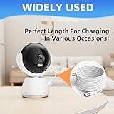 5M Long USB C Cable, USB A to USB C Charging and Data Sync Cord Power Extension Cable Extra Long Type C Charging Cable Fast Charge & Sync Compatible for Security Cameras Phones Tablets Switch - Image 4