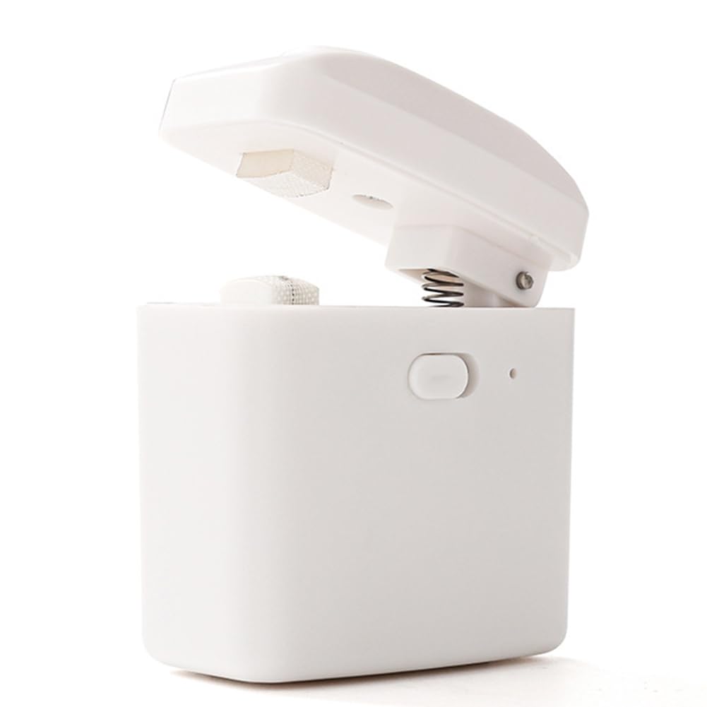 Hndhbfgrt Rechargeable Handheld Mini for Plastic Bag Sealer Portable Sealing Machine for Plastic Bags White