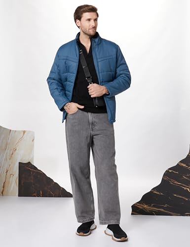 Image of Amazon Brand - Symbol Men's 100% Polyester Regular Quilted Jacket