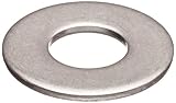 Small Parts 316 Stainless Steel Flat Washer, Plain Finish, 1' Hole Size, 1-1/16' ID, 2' OD, 0.125' Nominal Thickness (Pack of 5)