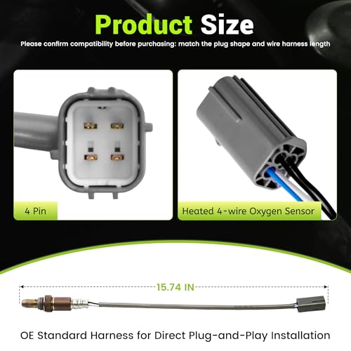 Sensor de oxígeno AIUSLN 234-9036 para Nissan y más miniatura 4