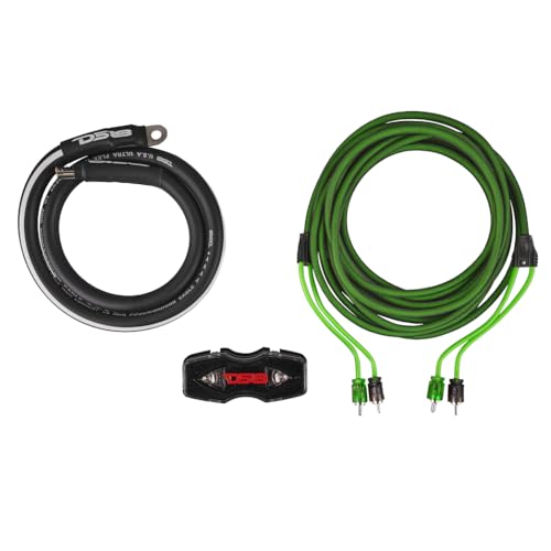 Kit de cableado de amplificador 0-GA para mejorar la corriente del car audio sin caídas 5