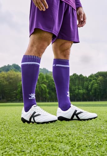 Image of KELME Nebula Men's Soccer Cleats, Firm /Artificial Ground Shoes, for Outdoor Football Rugby Baseball