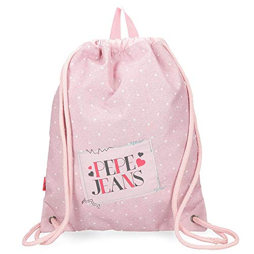 Mochila saco Pepe Jeans Olaia rosa