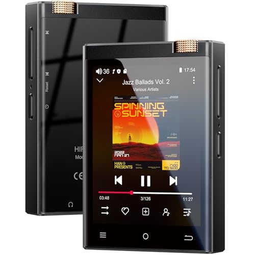 Oilsky Lettore MP3 HiFi, 80GB(16+64) Spotify MP3 con Bluetooth e