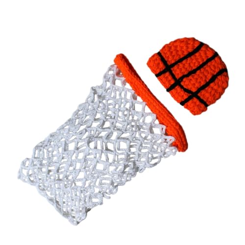 OSALADI Conjunto de Ropa para Sesión de Fotos de Ñiño Diseño de Baloncesto, Tejido de Hilo de Algodón Cómodo para Fotografía y Disfraces Adorables
