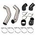 BST BSSP Stainless Steel Intercooler Pipe Kit & Boots Compatible with 2013-2018 Dodge Ram 2500/3500 6.7l Cummins Diesel Trucks Driver & Passenger Sideing & Piping Kits