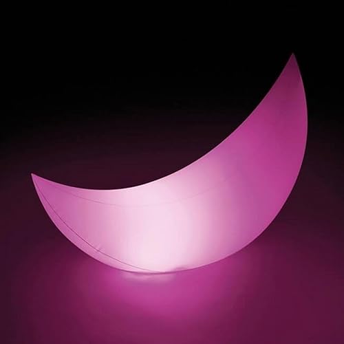 Miniatura 6 de Intex Luz LED flotante de luna gigante, 6 colores, 53.1 x 16.9 x 35.0 in, perfecta para iluminación de jardín