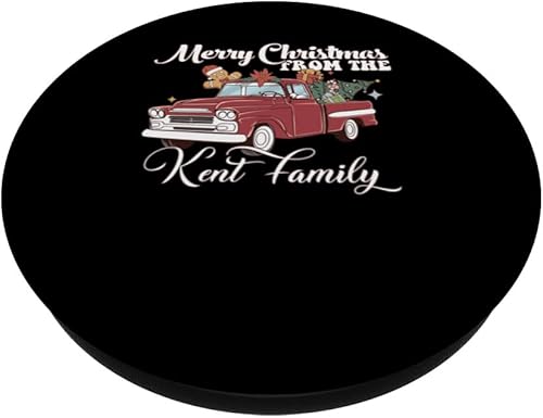 Miniatura 2 de Red Pick Up Truck Kent Family Christmas Costume Matching PopSockets Standard PopGrip