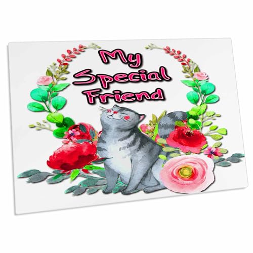 Alfombrilla de Escritorio 3dRose Sweet Kitty 58x40 cm