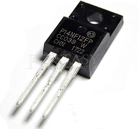 Phoncoo 10PCS STP14NF12FP TO-220F STP14NF12 TO220F P14NF12FP P14NF12 TO-220