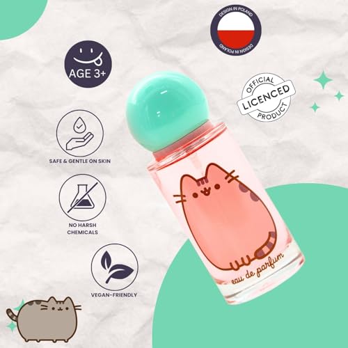 Pusheen The Cat Eau de Parfum Natural Perfume Spray, Vegan and Dermatologically tested Sweet Candy Fragrance Spray for Kids, 50ml - Image 3