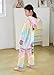 Kids Unicorn Onesie Animal Pajamas Cosplay Halloween Costume(8-10Years)
