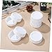 Toyvian 8pcs Wide Mouth Milk Jars Lids Bottle Replacement Caps Travel Bottle Lids Feeding Essentials