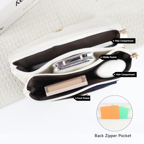 Image of Crossbody Purse, PU Leather Women's Crossbody Handbags Small Crossbody Bags for Women and Girls, Crossbody Handbag