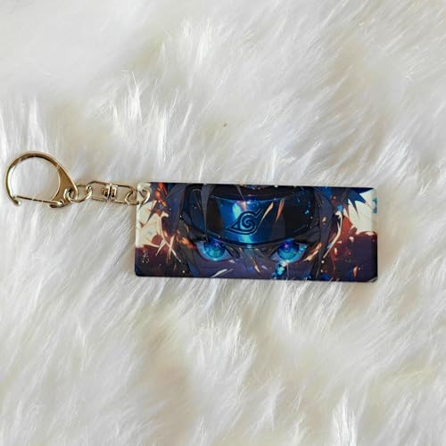 Image of Anime Acrylic Glowing Eyes Keychain | Luminous Eye Glow Key Ring | Premium Otaku Accessory for Bags, Bikes, Cars, Backpacks & Keys