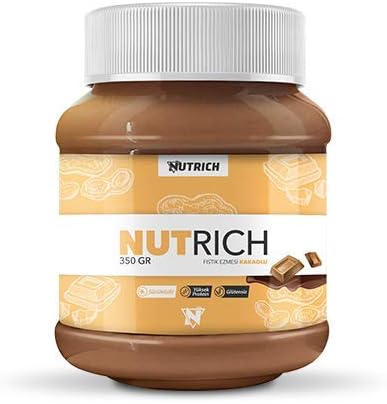 Nutrich Creamy Kakaolu Doğal Fıstık Ezmesi 350 Gr