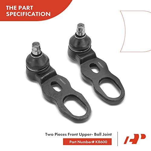 A-Premium 12Pcs Front Suspension Kit Idler Pitman Arm Tie Rod End Ball Joint Control Arm Bushing Kit Compatible With Ford Crown Victoria 1992-1994 & Lincoln Town Car 1991-1994 & Mercury Grand Marquis #TOP7