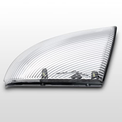 Front Mirror Turn Signal Puddle Light Compatible With Dodge Ram 1500 2009-2018,Side Marker Led Light Lamp Assembly For Ram 2500 2010-2018,2019-2021 Ram 1500 Classic Replace 68232478Aa Right Passenger #TOP2