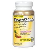 GoodSense Glucose Tablets, Tropical Fruit, 50 Count