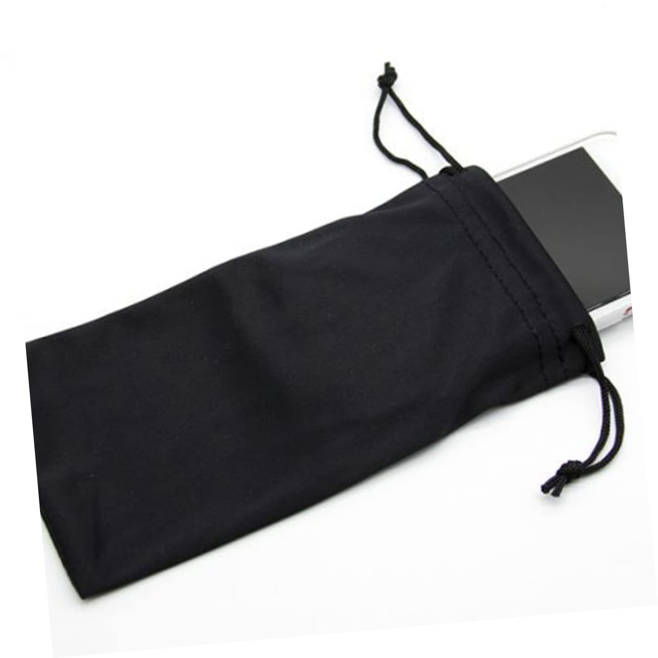 Abaodam 3 Sätze Aufbewahrungstasche Für Brillen Taschen Sonnenbrillenetui Schutzbrille Aufbewahrungsbeutel Für Brillen Goggle Brillenetuis Brillentragetasche Flanell Schwarz 25 Stück * 3