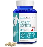 Biovitalia Organics Active Sports Multivitamin Dietary Supplement Capsule | Immunity Booster | Im...