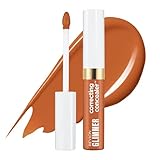 Revlon Glimmer Correcting Concealer, Liquid Under Eye Makeup, Made with Caffeine, Vitamin C, & Stevioside, 102 Orange, 0.3 fl oz