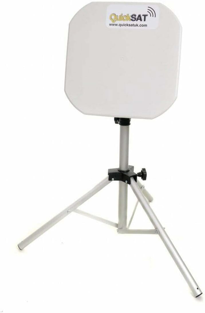 QuickSAT EZ65 Easyfind Flat Dish Portable Motorhome Satellite TV System