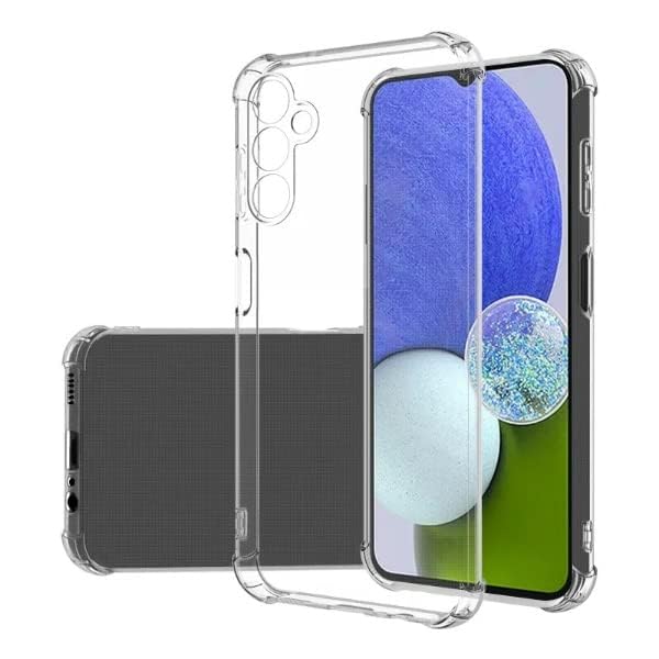 Image of for Samsung A35 5G Back Case Cover Clear Transparent Reinforced Corners TPU Shock-Absorption Flexible Cell Phone Cover for Samsung A35 5G - Transparent